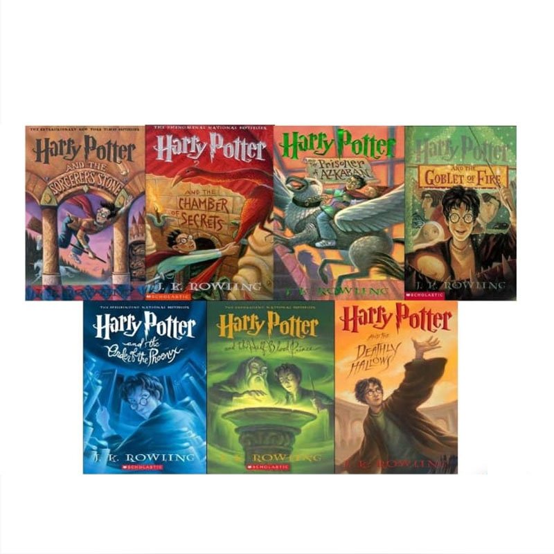 9 مجموعة كتب هاري بوتر الإنجليزية | نسخة مصورة - الصورة 1