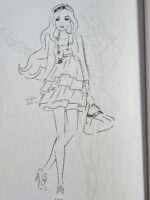 ⁦كراس تلوين باربي للبنات | 48 ورقة⁩ - الصورة ⁦3⁩