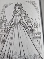 ⁦كراس كراس تلوين باربي تزور الاميرات | 48 ورقة⁩ - الصورة ⁦4⁩