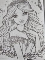 ⁦كراس كراس تلوين باربي تزور الاميرات | 48 ورقة⁩ - الصورة ⁦3⁩