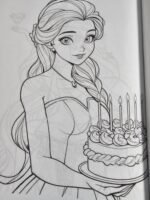 ⁦كراس كراس تلوين باربي تزور الاميرات | 48 ورقة⁩ - الصورة ⁦2⁩