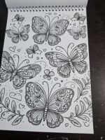 ⁦كراس 6 تلوين للكبار  فراشات | منديلا⁩ - الصورة ⁦4⁩