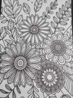 ⁦كراس 5 تلوين للكبار  ورود | منديلا⁩ - الصورة ⁦3⁩