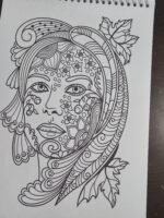 ⁦كراس  تلوين للكبار  الوجوه | منديلا⁩ - الصورة ⁦2⁩