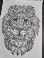 ⁦كراس 1  تلوين للكبار  الحيوانات | منديلا⁩ - الصورة ⁦4⁩