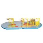 ⁦خريطة العالم ( لوح خشبي و٣٦ علم )⁩ - الصورة ⁦6⁩