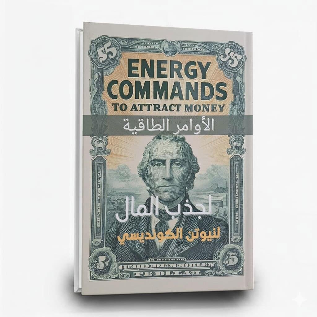 ⁦كتاب الأوامر الطاقية لجذب المال | تأليف نيوتن الكونديسي | دار نصوص⁩ - الصورة ⁦1⁩